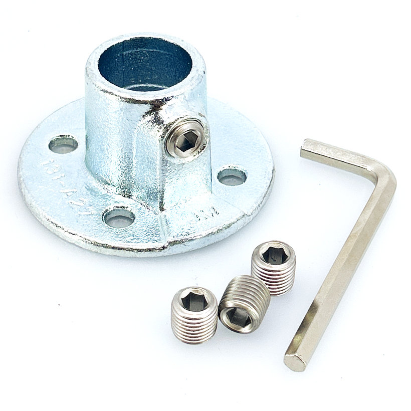 Podpůrný konektor 27 mm - pozinkovaný