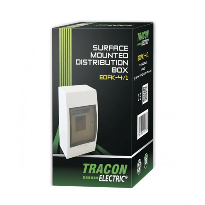 Rozvodná skříň nadomítková plastová 110x200x70mm