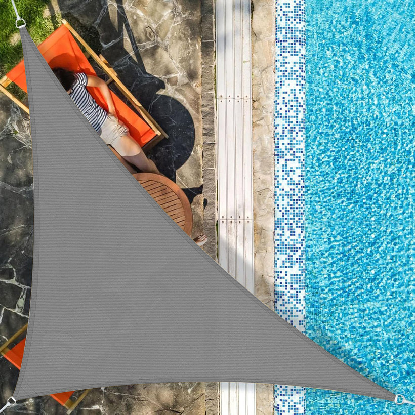 Stínící plachta antracit3,6x3,6x3,6 m