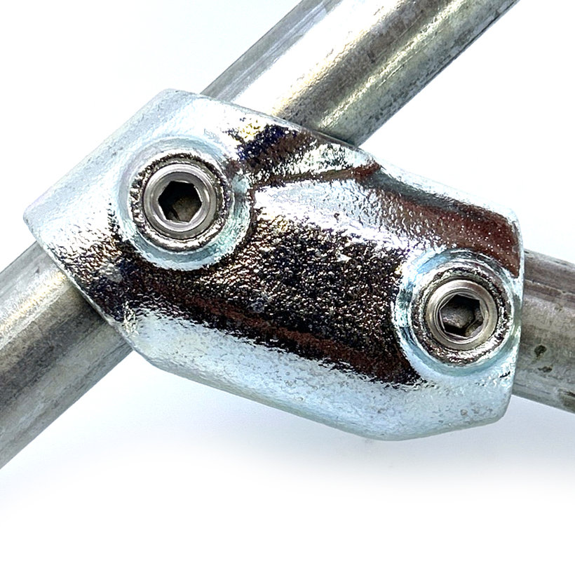 Spojovací článek ve tvaru J 27 mm - pozinkovaný