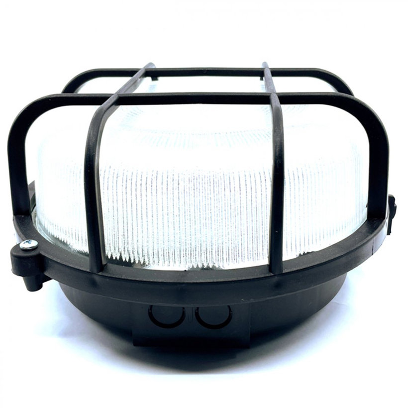 Kruhové svítidlo černé