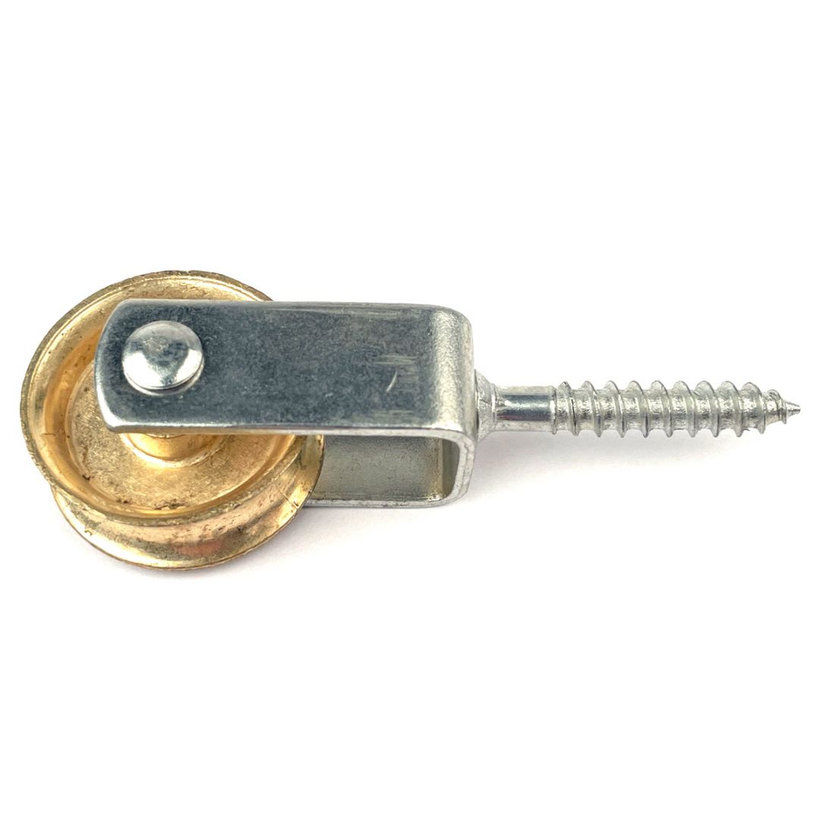 Kladka kovová s vrutem zn 6/20mm