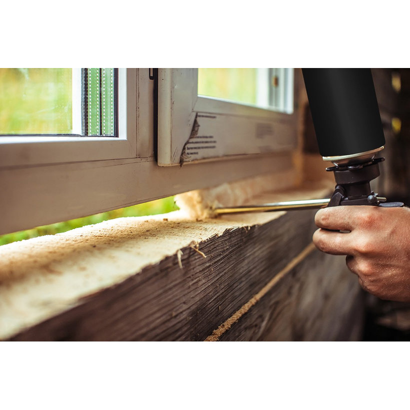 Montážní (PUR) pěna MEGA pistolová NÍZKOEXPANZNÍ 870ml