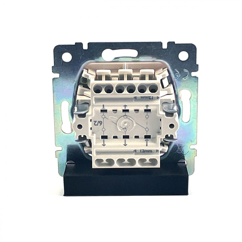 Valena vypínač č.6+6 bílý