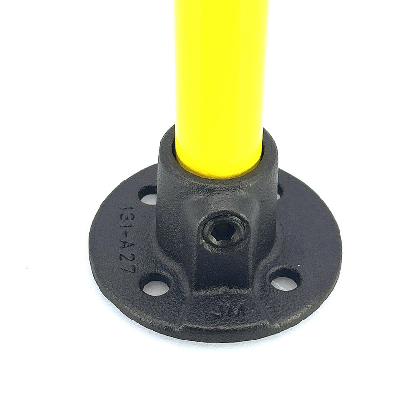 Podpůrný konektor 27 mm - černý