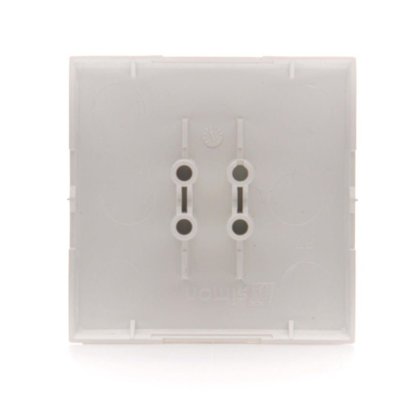 Kryt jednoduchý pro spínače a tlačítka - bílá