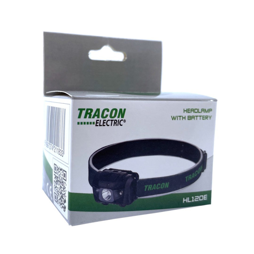 Čelová LED lampa na baterie 3W