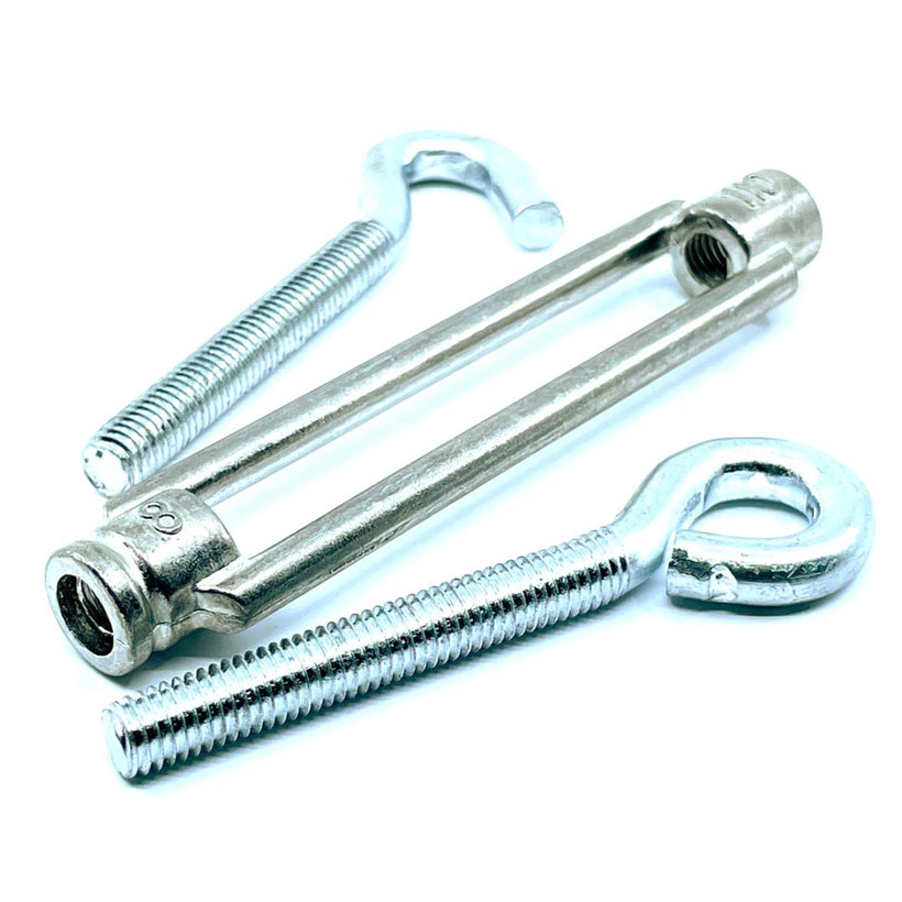 Přesný napínač oko-hák 4x45mm