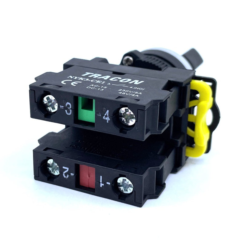 Otočný spínač s páčkou 2-polohový