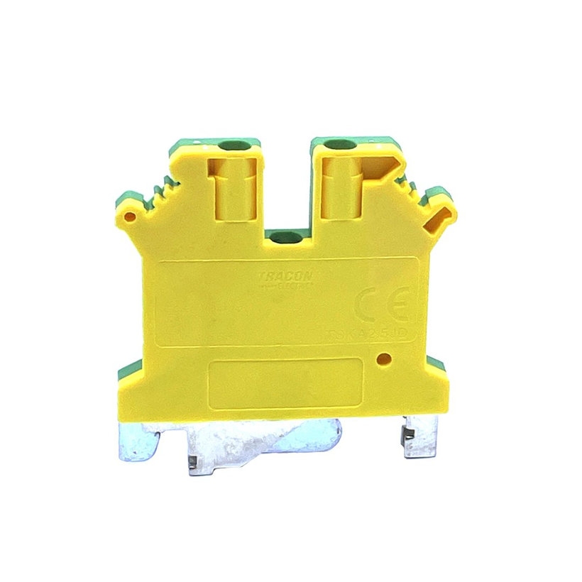 Řadová svorka pro ochranný (PE) vodič 4mm²