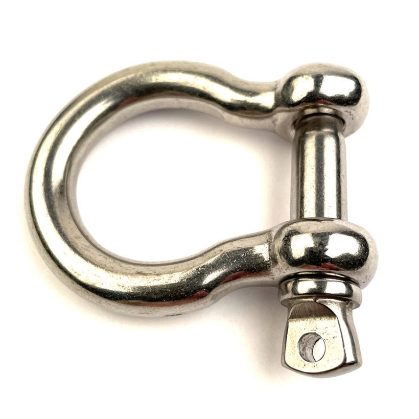 Nerezový zámek řetězu tvar oblouk A4 6mm