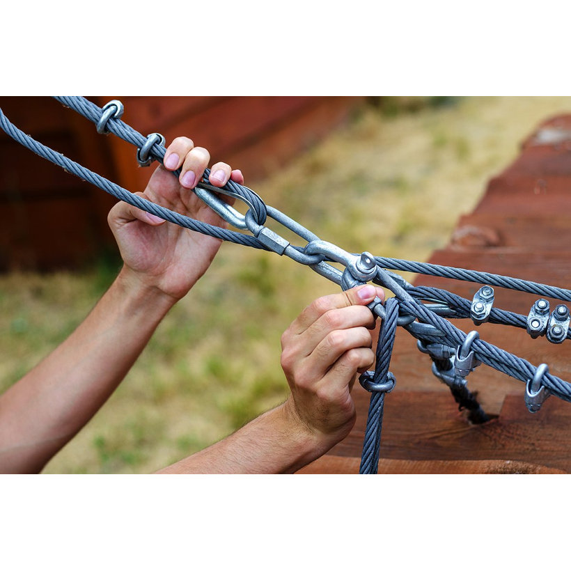 Ocelové lano DIN 3060 6x19+FC 5mm