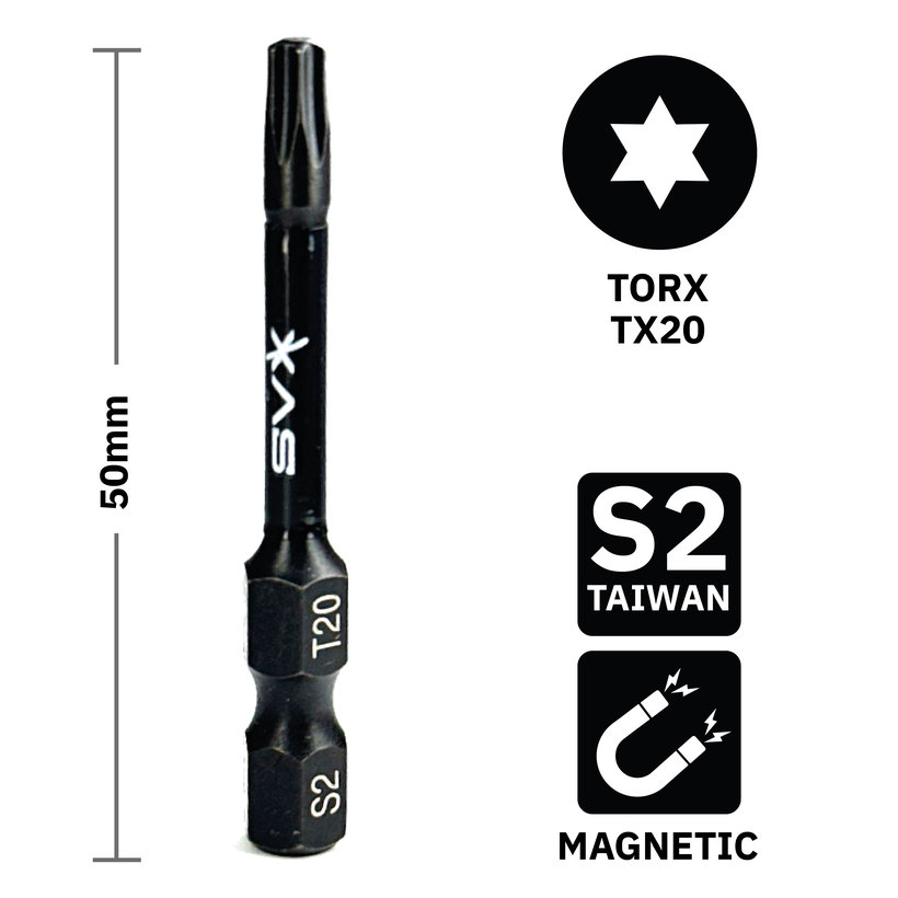 Bit magnetický TX20x50mm