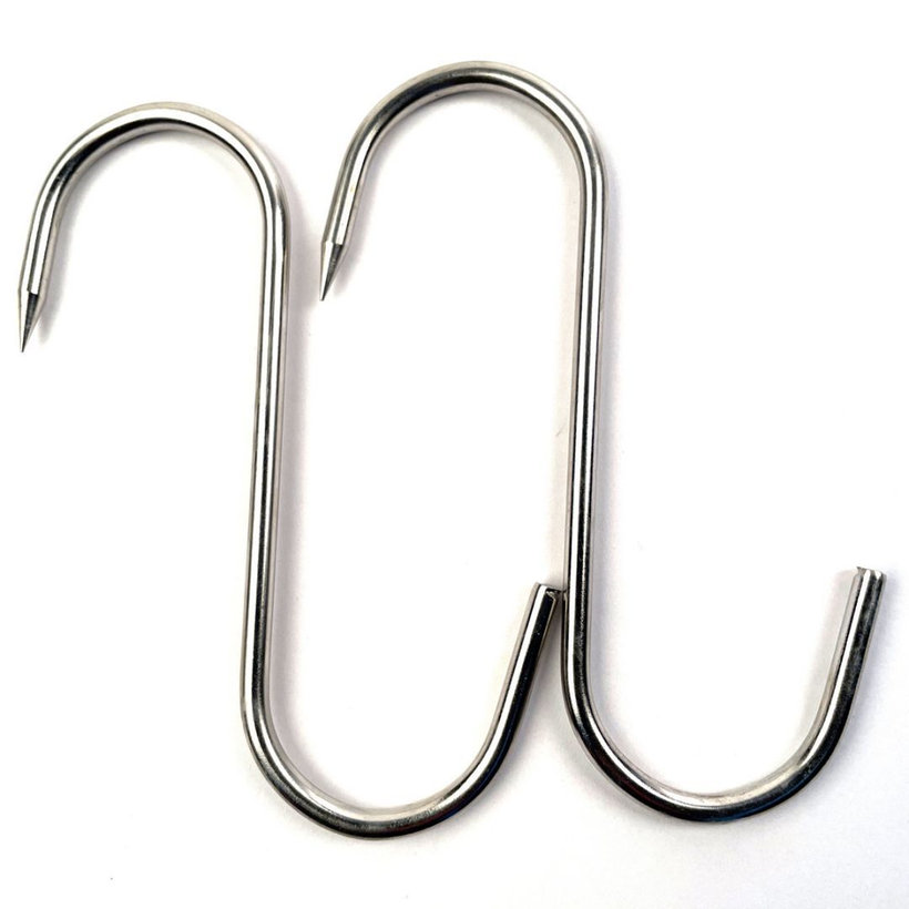 Nerezový hák řeznický A2 180 mm