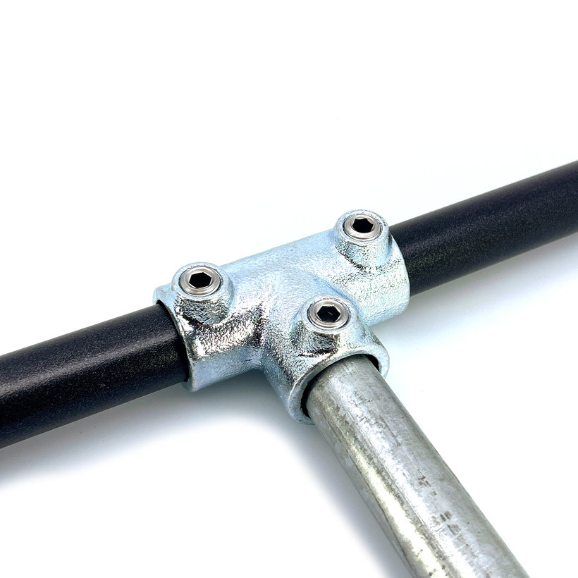 Spojovací článek ve tvaru T 27 mm - pozinkovaný