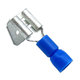 Izolované Cu lisovací rozbočovače ploché modré 2,5mm²