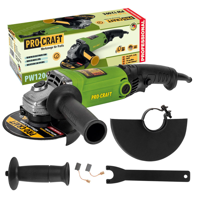 Bruska úhlová 125mm PW1200E