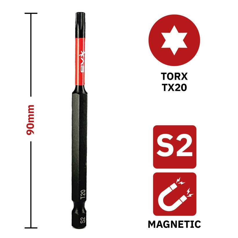 Bit magnetický TX20x90mm