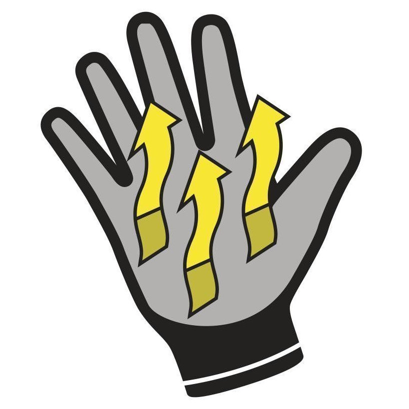 Pracovní rukavice APOLLON VV733 oranžové 09