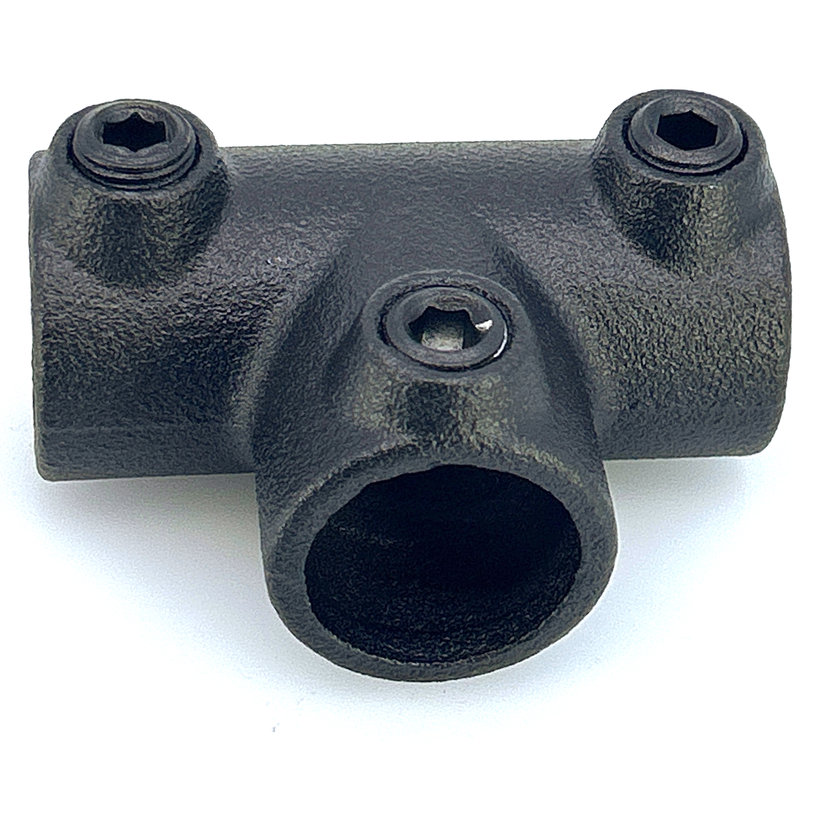 Spojovací článek ve tvaru T 27 mm - černý