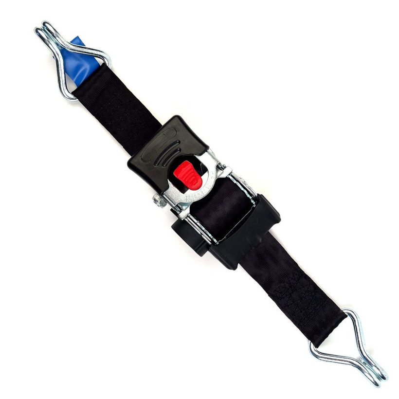 Samonavíjecí upínací pás / kurtna / s navíječem a háky 3M