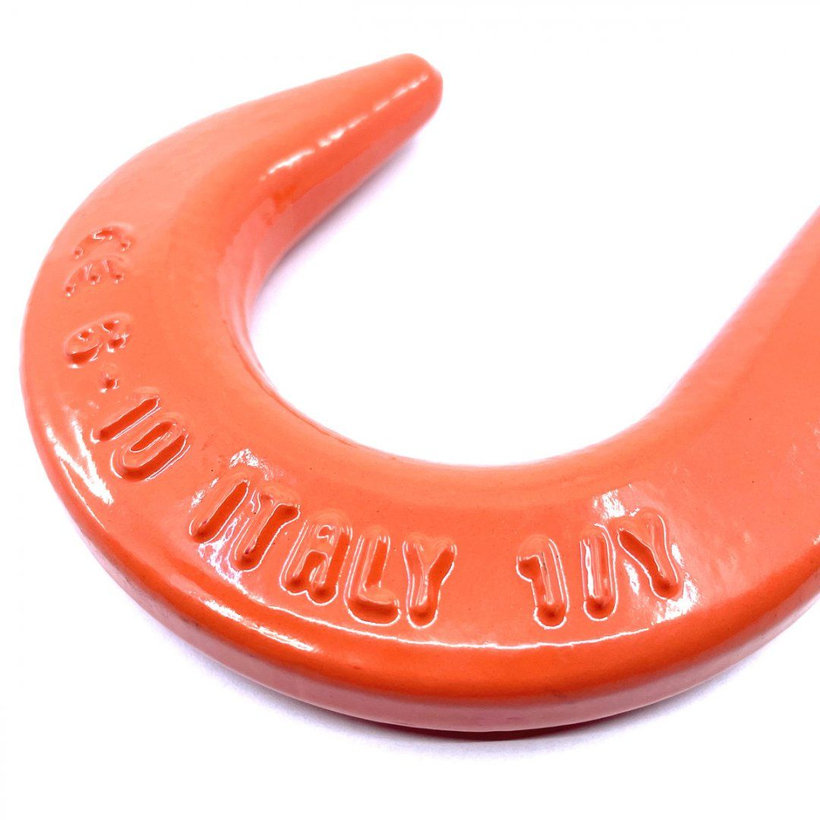 Slévárenský hák s vidlicí tř 100 oranžový 6mm