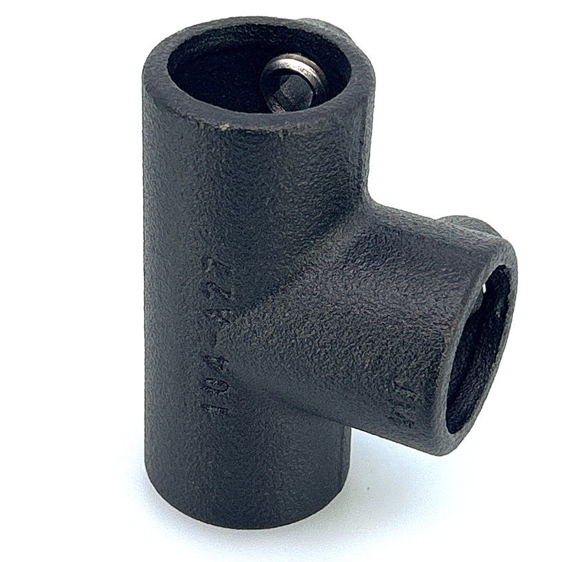 Spojovací článek ve tvaru T 27 mm - černý