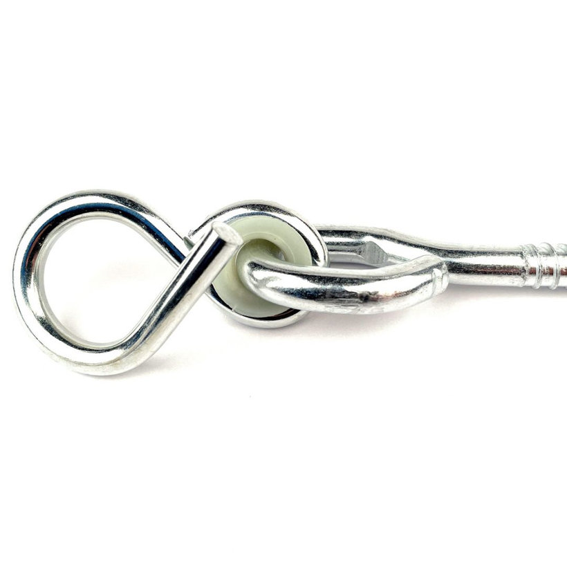 Hák houpačkový s vrutem a objímkou zn 10,6x180mm