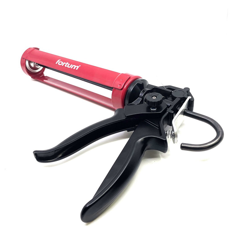 Pistole na tmel nastavitelná, kovová - poloskeletová 310ml