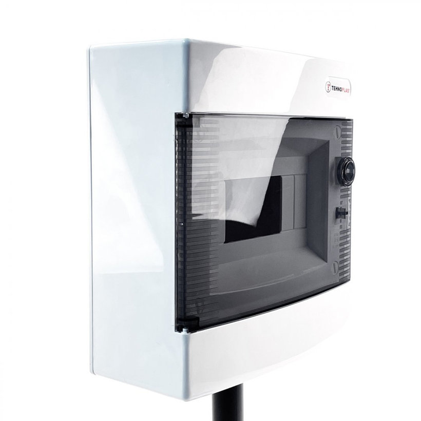 Rozvodnice zapuštěná bílá U8 - C/P 211x232x99mm