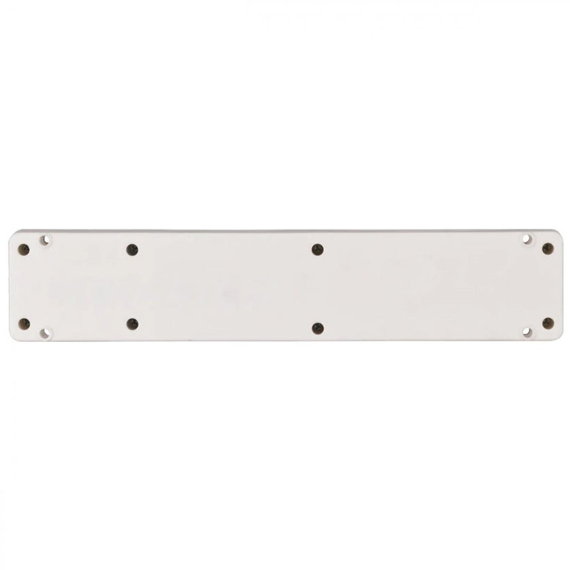 Prodlužovačka montovatelná BREMOUNTA 4 zásuvky s vypínačem bílá bez kabelu