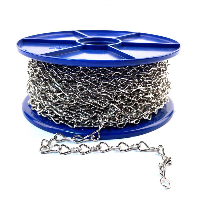 Řetěz jednoduchý poniklovaný 1,6mm