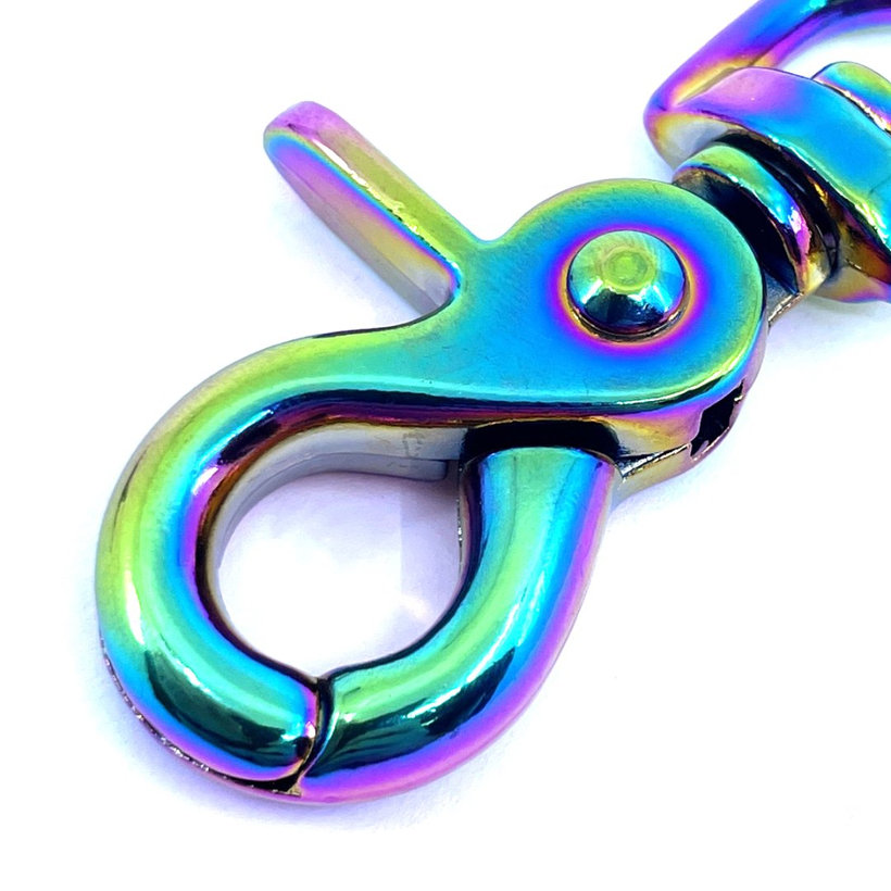 Karabina vypouštěcí dúhová 61x13mm