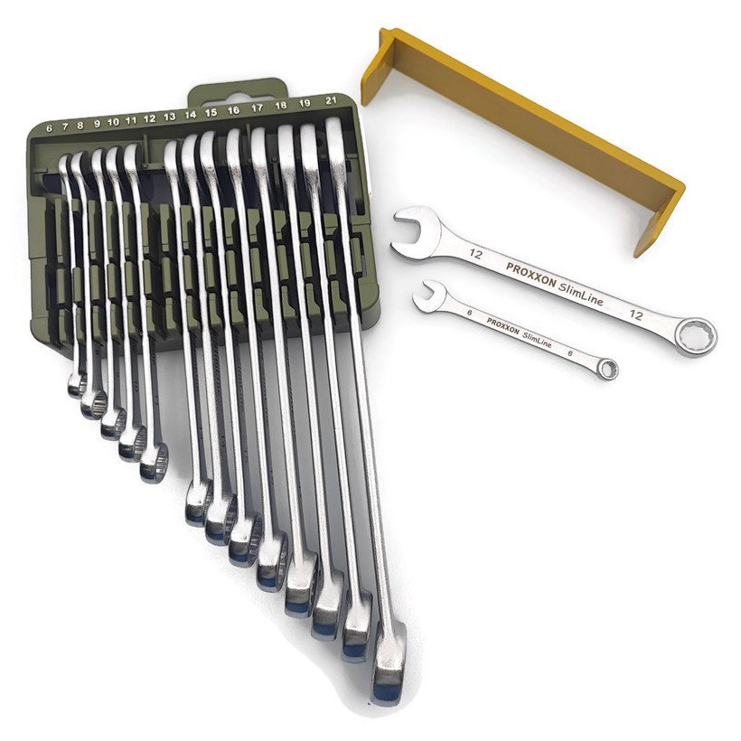 Klíče oko - vidlice, 15-dílná sada