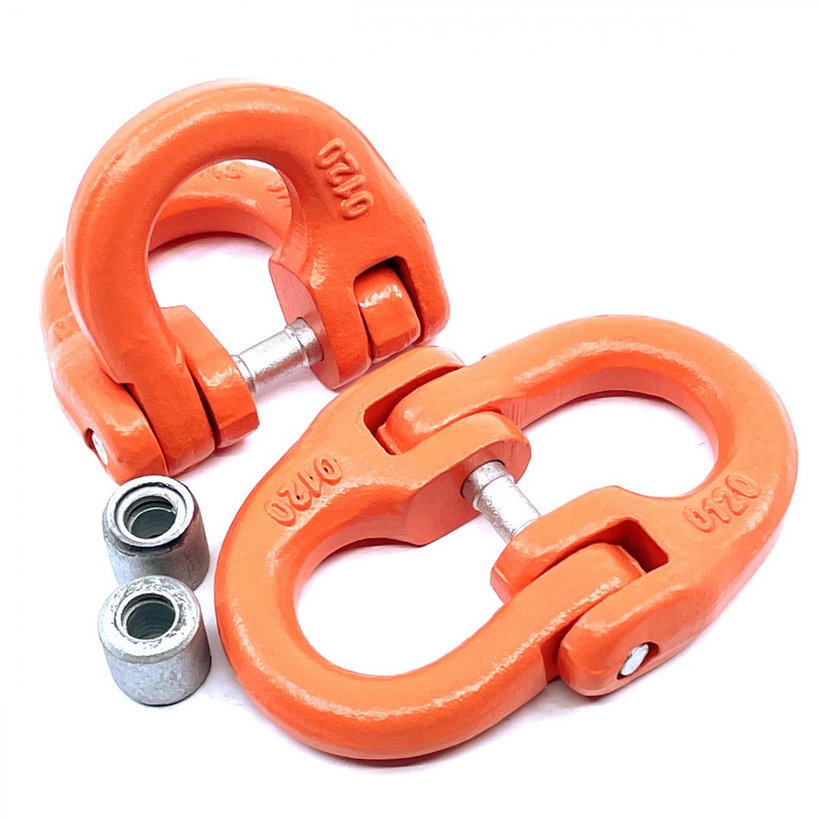 Spojovací článek tř 100 oranžový 6mm