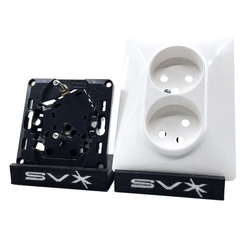 Valena LIFE dvojzásuvka bílá