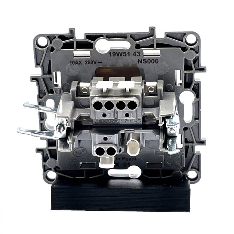 Niloé vypínač č.6 bílý