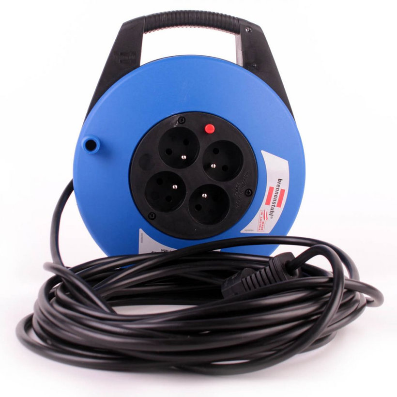 Kabelový box Vario-Line modrý/černý 10m