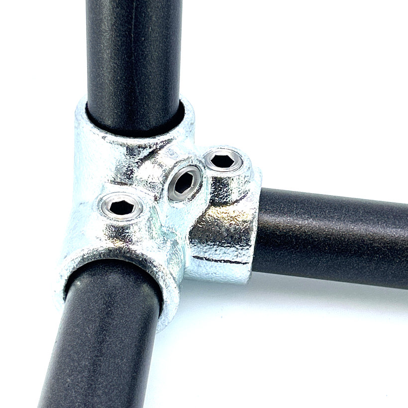 Spojovací článek tři větve 27 mm - pozinkovaný