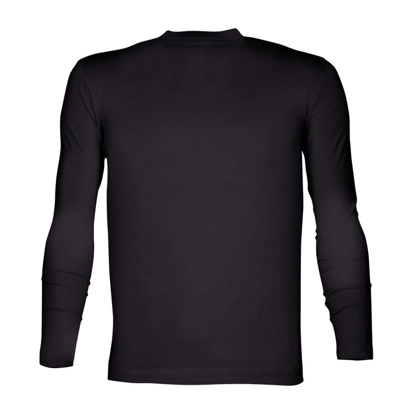 Tričko CUBA s dlouhým rukávem černé H13017 - XXL