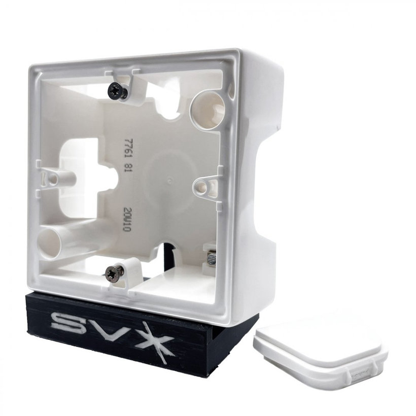 Valena 1 krabice na omítku bílá