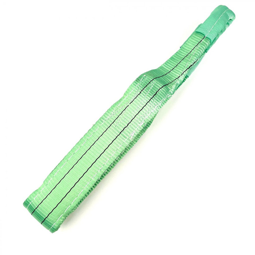 Zvedací pás - oko/oko Zelený 2T/2M