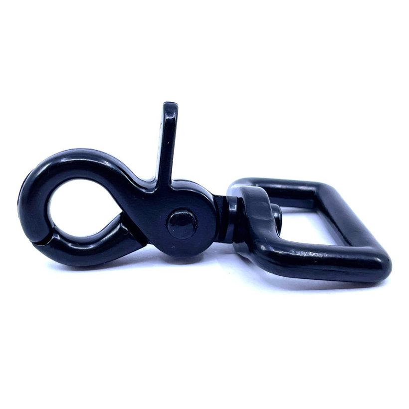 Karabina vypouštěcí černá 59x20mm