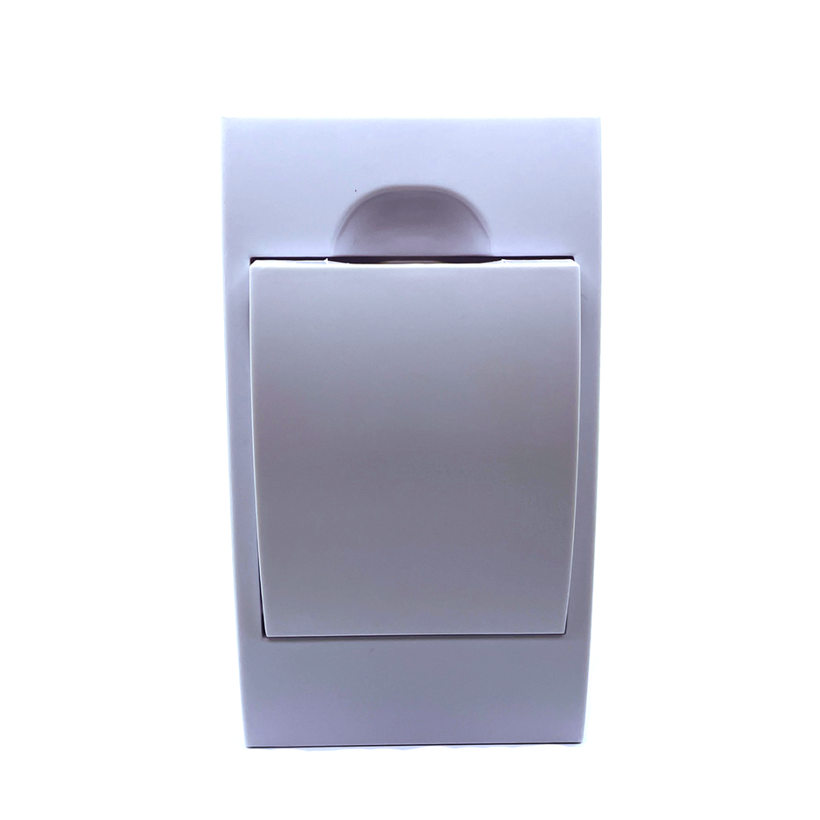 Rozvodná skříň nadomítková s bílými dvířky 110x200x70mm