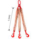 Textilní závěs OKO-3 HÁK 12 600/9000 kg, 1,5 m