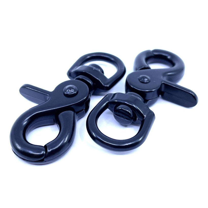 Karabina vypouštěcí černá 45x10mm