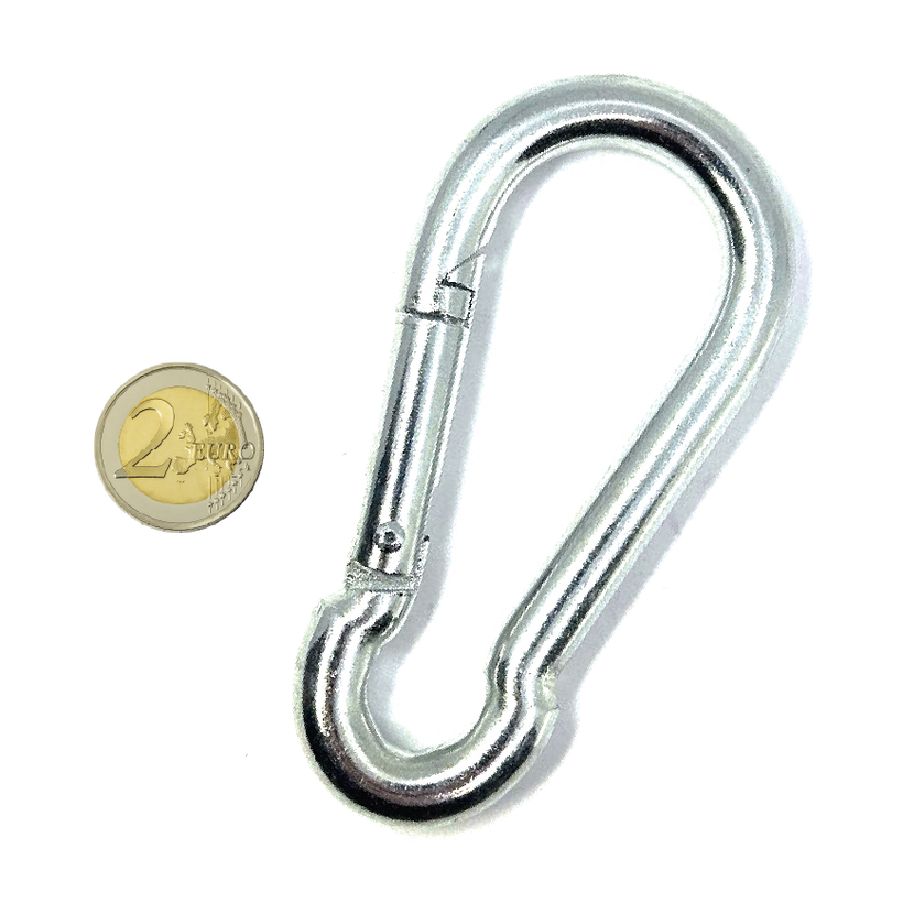 Karabina hasičská pozinkovaná DIN 5299C 11mm