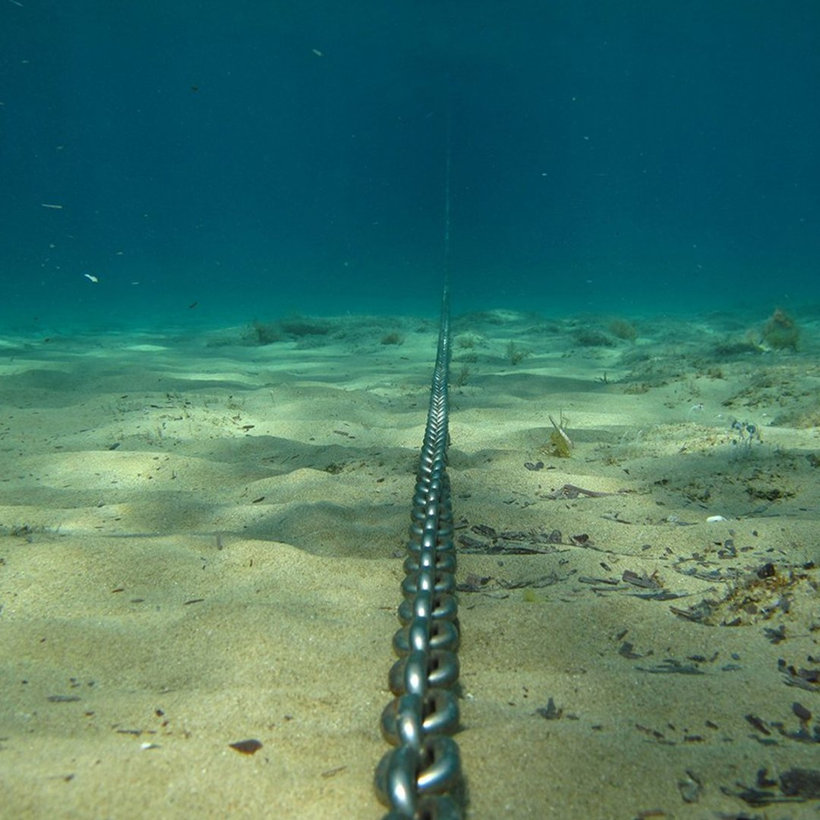 Nerezový řetěz DIN 766 AISI316 4mm