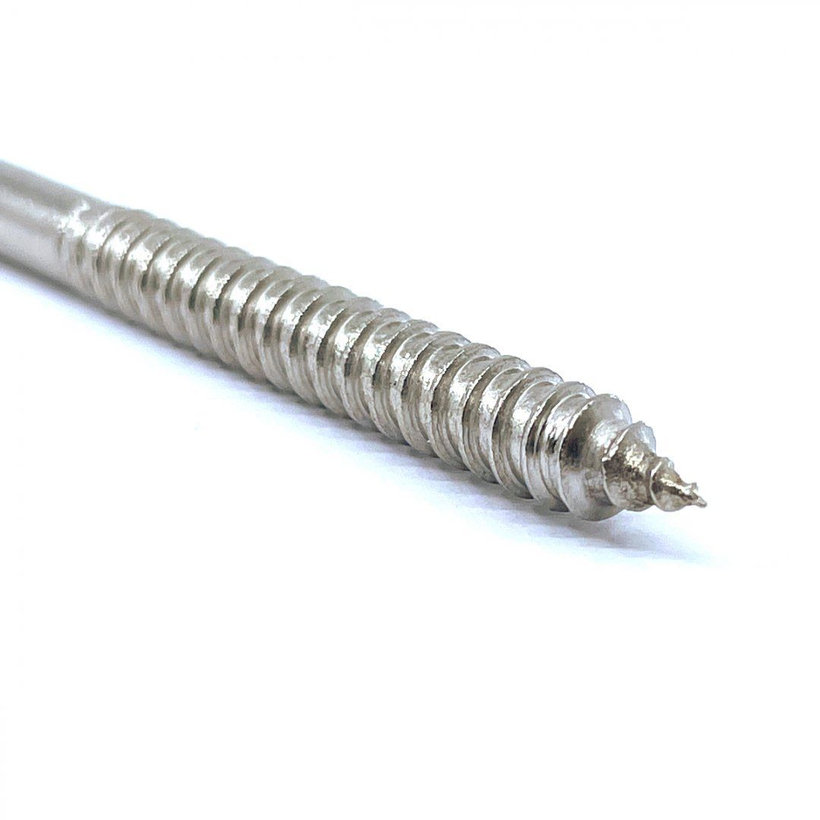 Nerezová skoba s vrutem 50 mm