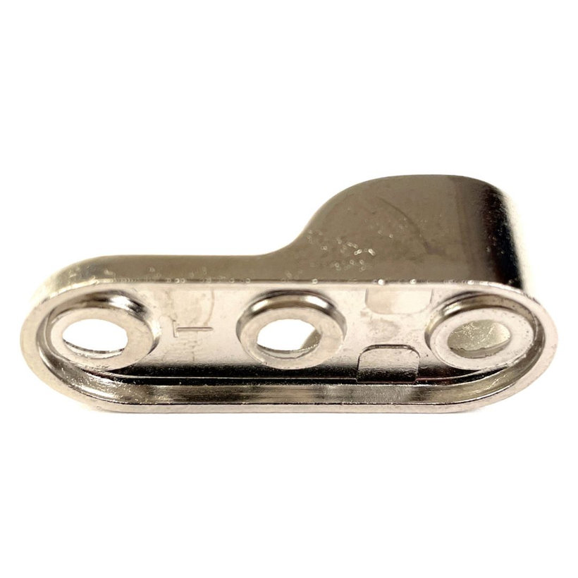 Držák šatníkové tyče pomosazený 15x32mm